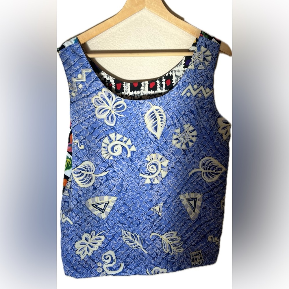 Jordan blouse four different patterns sleeveless size L